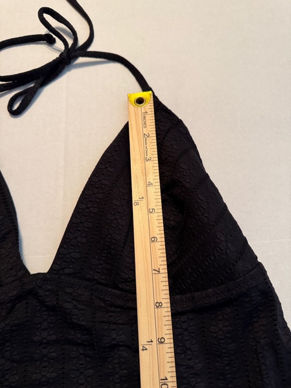 Boden Women’s Black Floral Symi String One Piece Swimsuit Size 16-18R - Picture 8 of 14